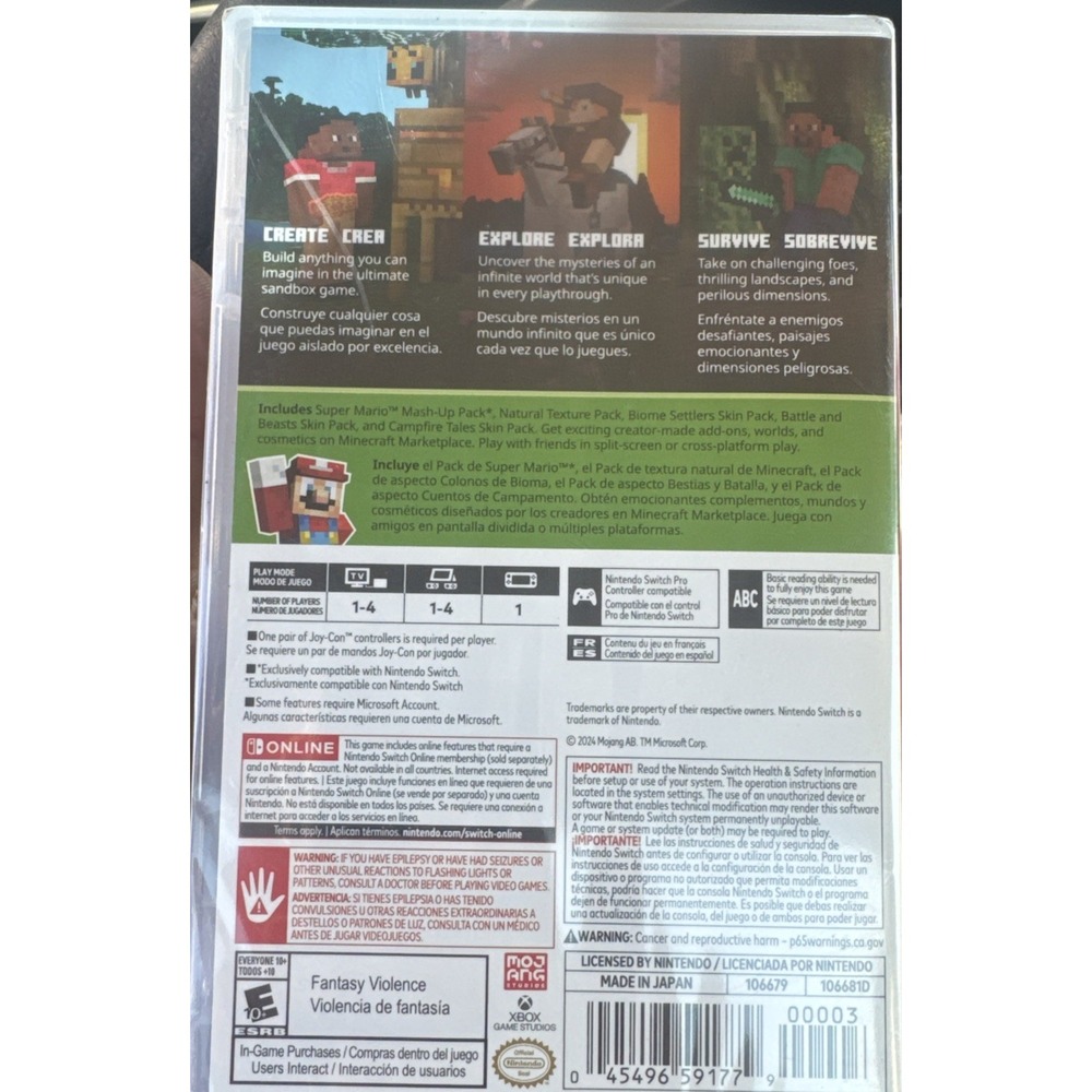 ✅ Minecraft - Nintendo Switch - Picture 2 of 3